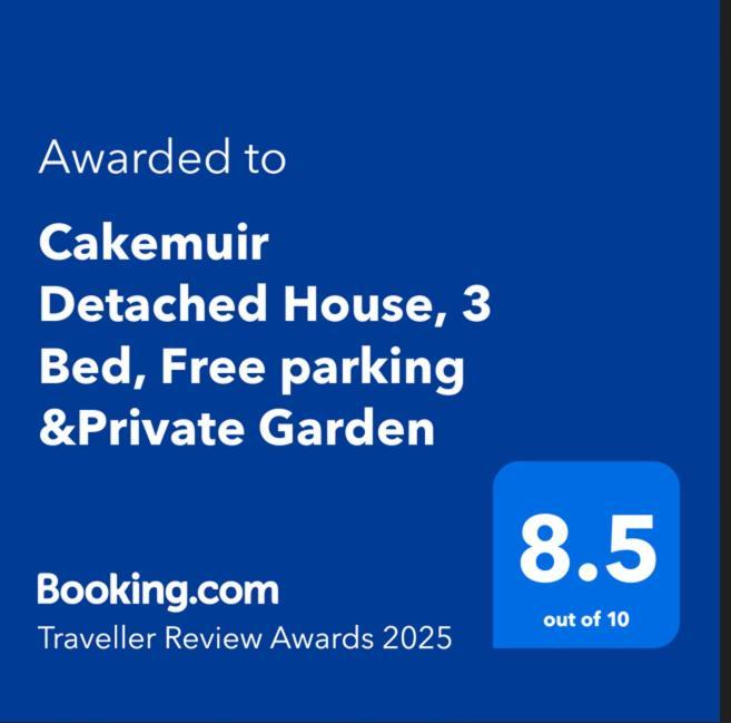 דירות אדינבורו Cakemuir Detached House, 3 Bed, Free Parking &Private Garden מראה חיצוני תמונה